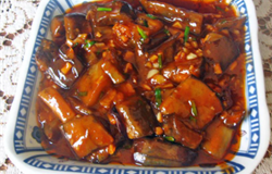 Eggplant in Garlic sauce Recipe